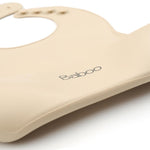 Food bib - Creamy — View 2 | Baboo