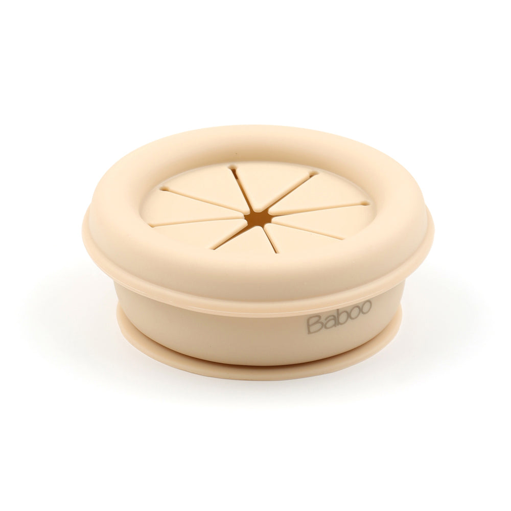 Food container with lid - Cream | Baboo