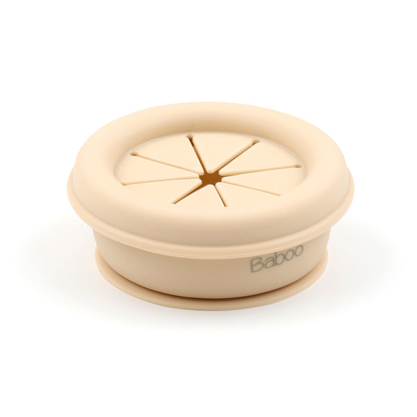 Food container with lid - Cream | Baboo