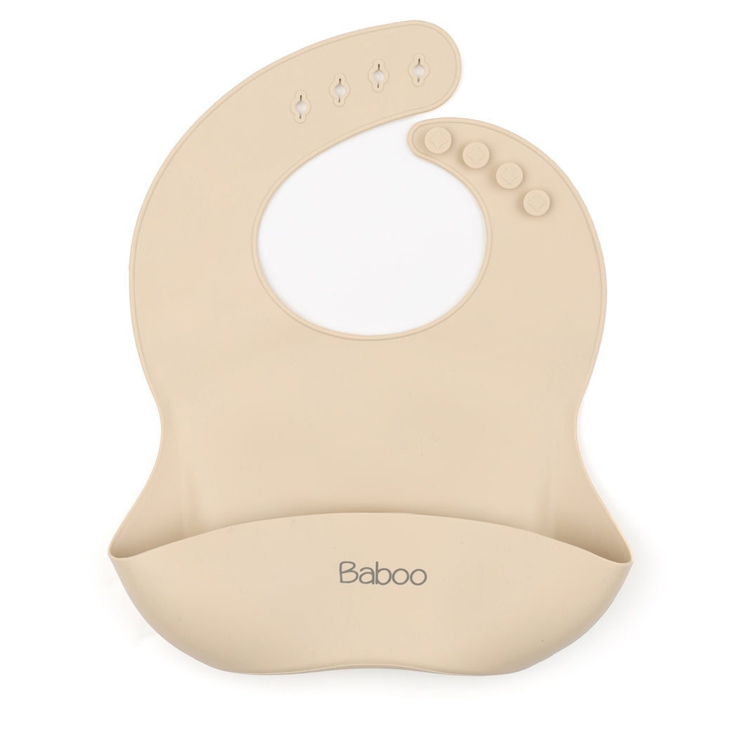 Food bib - Creamy | Baboo
