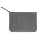 طقم هدايا - بطانية، حقيبة أدوات العناية الشخصية، و دمية - رمادي — صورة 4 | بابو